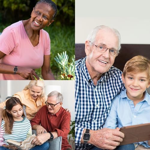Medical Alert Square Smart Watch For Seniors | Fall Detection