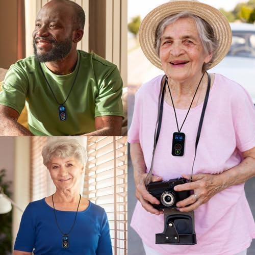 Cellular Medical Alert Pendant | Fall Detection Necklace